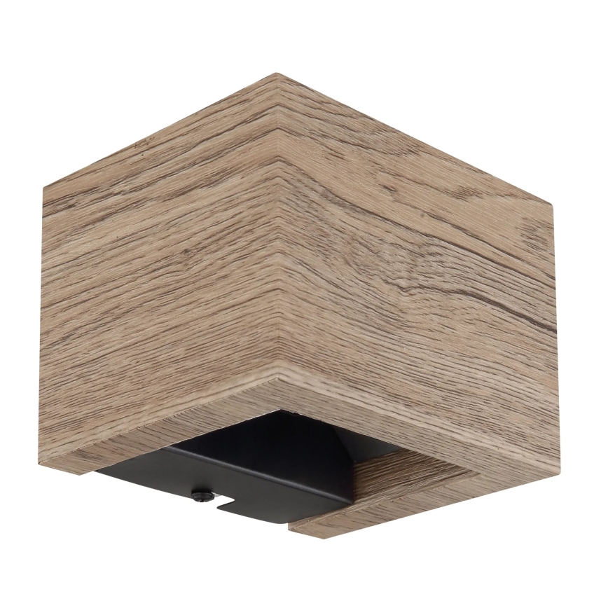 Globo - Φωτιστικό τοίχου LED LED/8W/230V καφέ