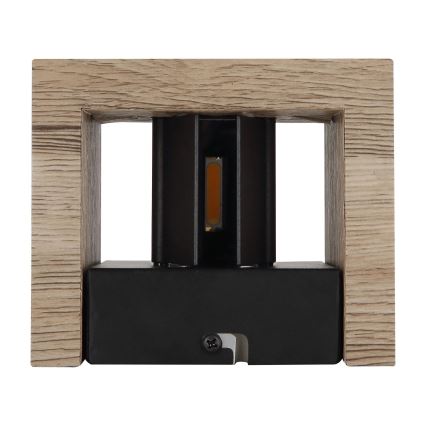 Globo - Φωτιστικό τοίχου LED LED/8W/230V καφέ