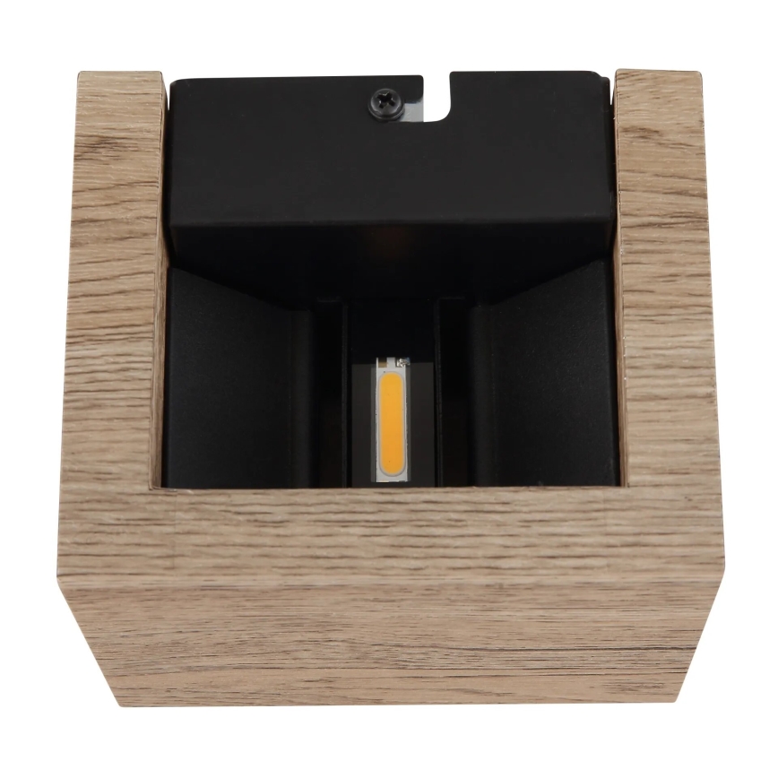 Globo - Φωτιστικό τοίχου LED LED/8W/230V καφέ
