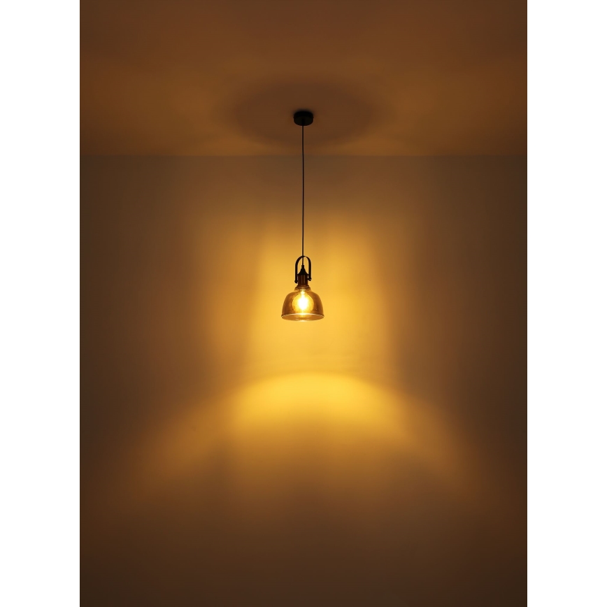 Globo - Πολύφωτο με συρματόσχοινο 1xE27/60W/230V διάμετρος 30 cm
