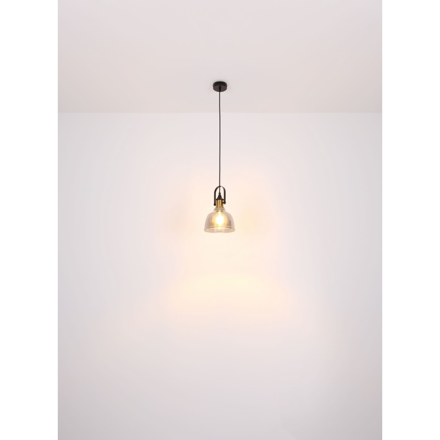 Globo - Πολύφωτο με συρματόσχοινο 1xE27/60W/230V διάμετρος 30 cm