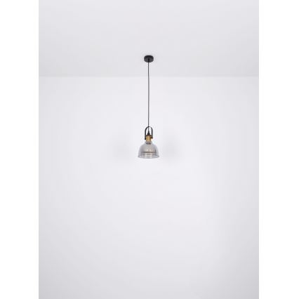 Globo - Πολύφωτο με συρματόσχοινο 1xE27/60W/230V διάμετρος 30 cm