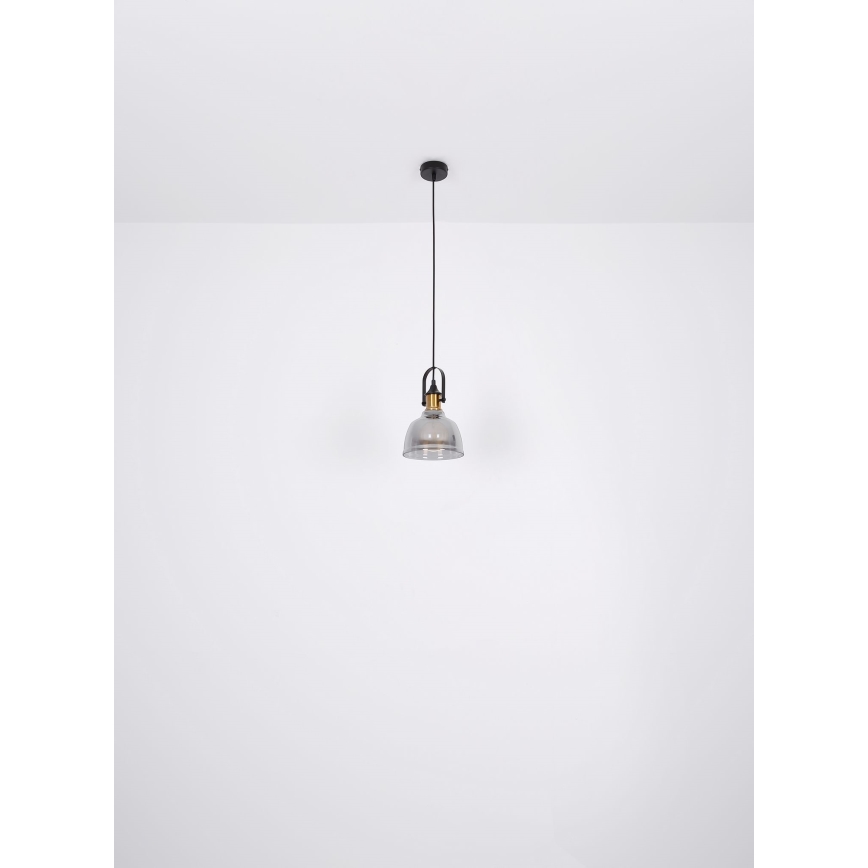 Globo - Πολύφωτο με συρματόσχοινο 1xE27/60W/230V διάμετρος 30 cm