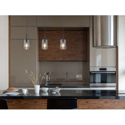 Globo - Πολύφωτο με συρματόσχοινο 3xE27/60W/230V