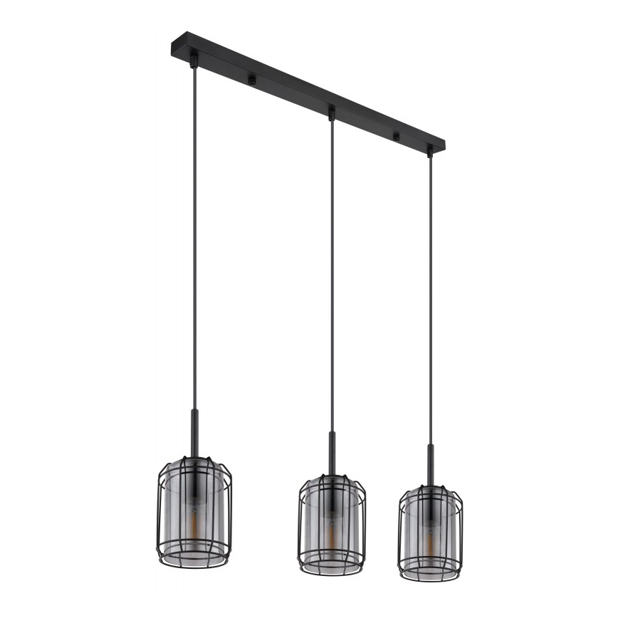 Globo - Πολύφωτο με συρματόσχοινο 3xE27/60W/230V