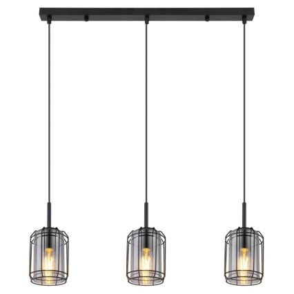 Globo - Πολύφωτο με συρματόσχοινο 3xE27/60W/230V