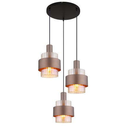Globo - Κρεμαστό φωτιστικό οροφής 3xE27/60W/230V διάμετρος 45 cm