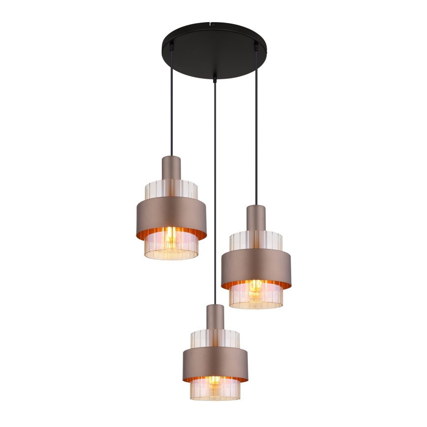 Globo - Κρεμαστό φωτιστικό οροφής 3xE27/60W/230V διάμετρος 45 cm