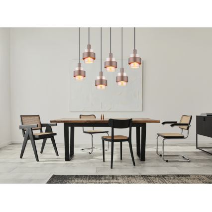 Globo - Κρεμαστό φωτιστικό με καλώδιο 6xE27/60W/230V