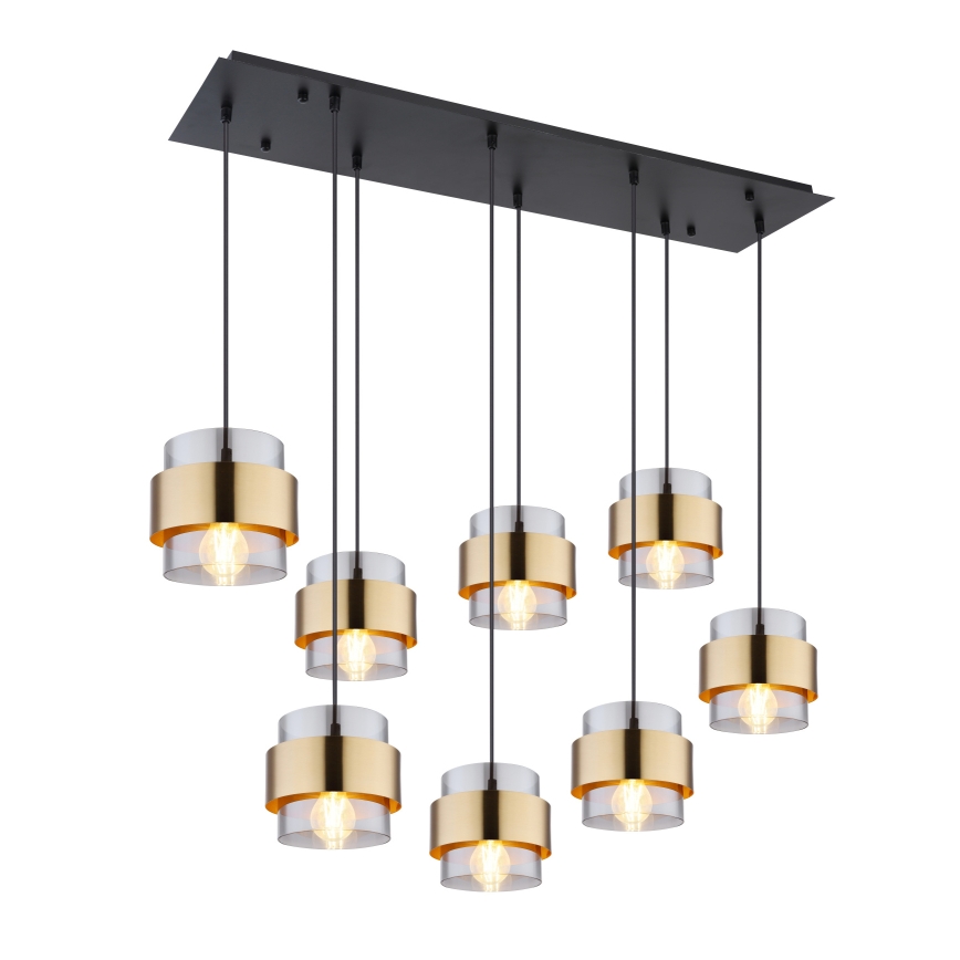 Globo - Κρεμαστό φωτιστικό οροφής 8xE27/60W/230V