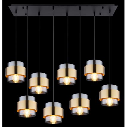 Globo - Κρεμαστό φωτιστικό οροφής 8xE27/60W/230V