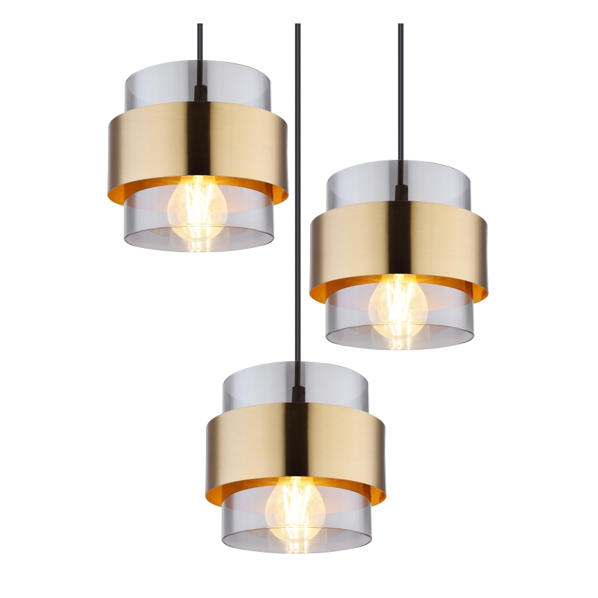 Globo - Κρεμαστό φωτιστικό οροφής 8xE27/60W/230V