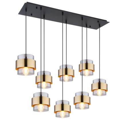 Globo - Κρεμαστό φωτιστικό οροφής 8xE27/60W/230V