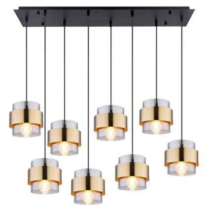 Globo - Κρεμαστό φωτιστικό οροφής 8xE27/60W/230V