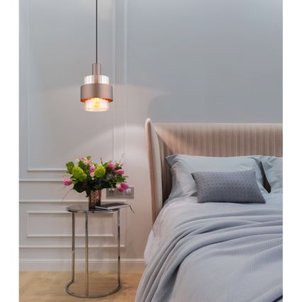 Globo - Κρεμαστό φωτιστικό οροφής με καλώδιο 1xE27/60W/230V