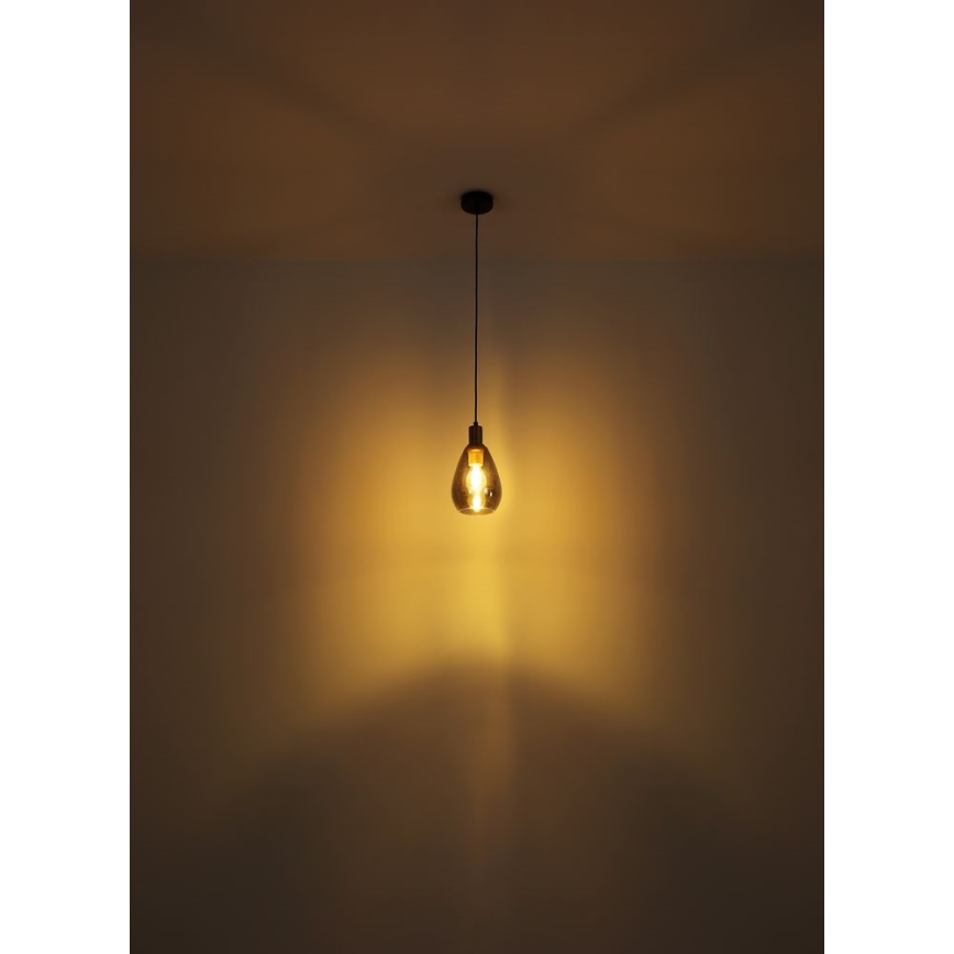Globo - Κρεμαστό φωτιστικό οροφής 1xE27/40W/230V ορείχαλκος