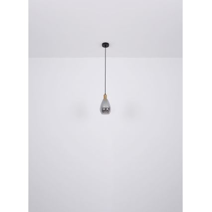 Globo - Κρεμαστό φωτιστικό οροφής 1xE27/40W/230V ορείχαλκος