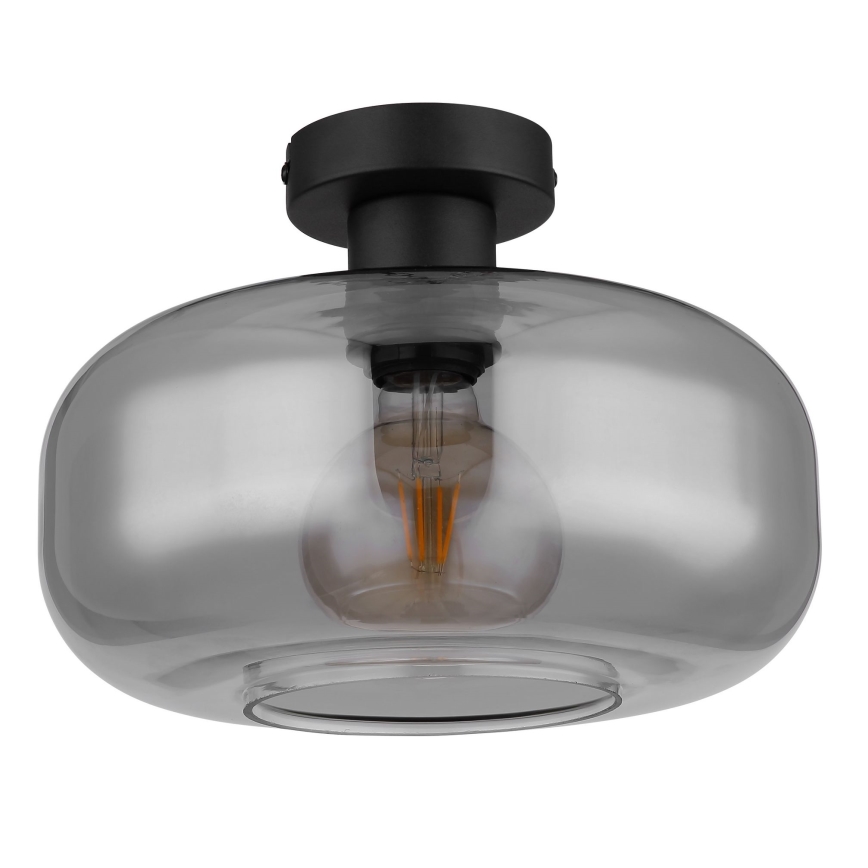Globo - Πλαφονιέρα οροφής 1xE27/40W/230V διάμετρος 28 cm γκρι