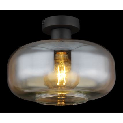 Globo - Πλαφονιέρα οροφής 1xE27/40W/230V διάμετρος 28 cm διαφανή