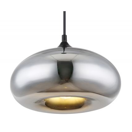 Globo - Πολύφωτο με συρματόσχοινο 1xE27/60W/230V γυαλιστερό χρώμιο