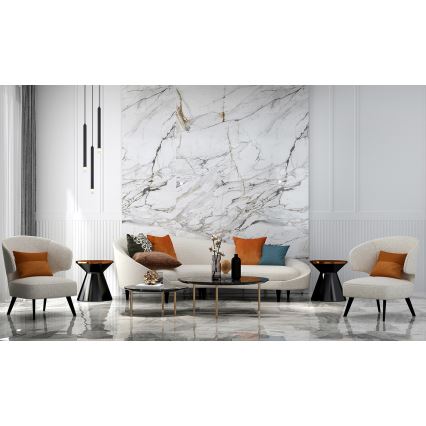 Globo - Κρεμαστό φωτιστικό οροφής 3xG9/4W/230V διάμετρος 24 cm μαύρο