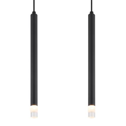 Globo - Κρεμαστό φωτιστικό οροφής 4xG9/4W/230V μαύρο