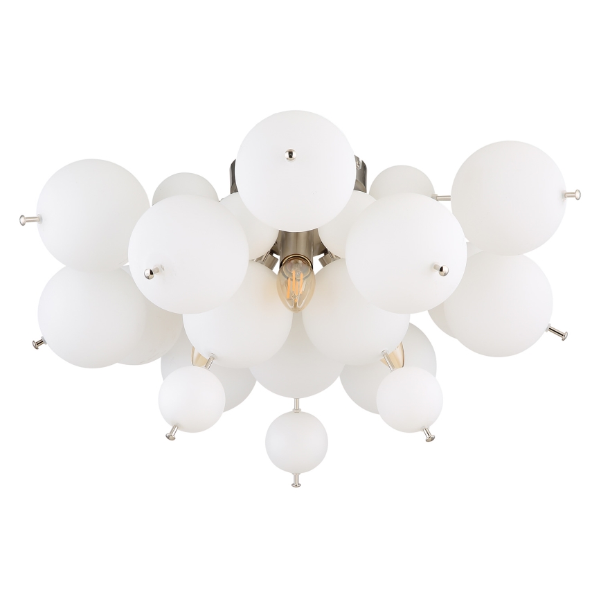 Globo - Πλαφονιέρα οροφής 3xE14/25W/230V διάμετρος 55 cm λευκό