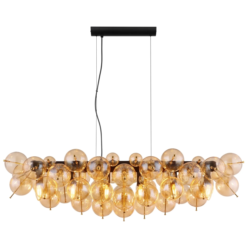 Globo - Φωτιστικό οροφής με καλώδιο 6xE14/25W/230V, χρυσό