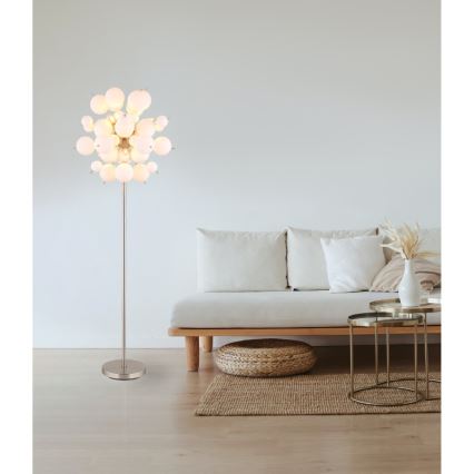 Globo - Επιδαπέδιο φωτιστικό 6xE14/25W/230V λευκό