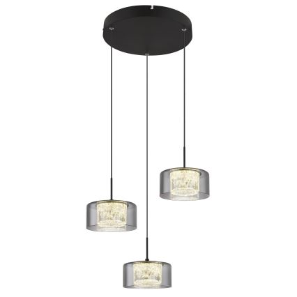 Globo -  Κρεμαστό φωτιστικό οροφής LED 3xLED/8W/230V