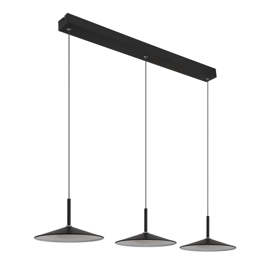 Globo - LED κρεμαστό φωτιστικό με καλώδιο LED/24W/230V 4000K μαύρο