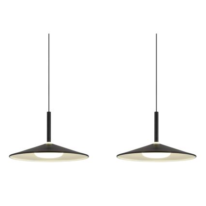 Globo - LED κρεμαστό φωτιστικό με καλώδιο LED/24W/230V 4000K μαύρο