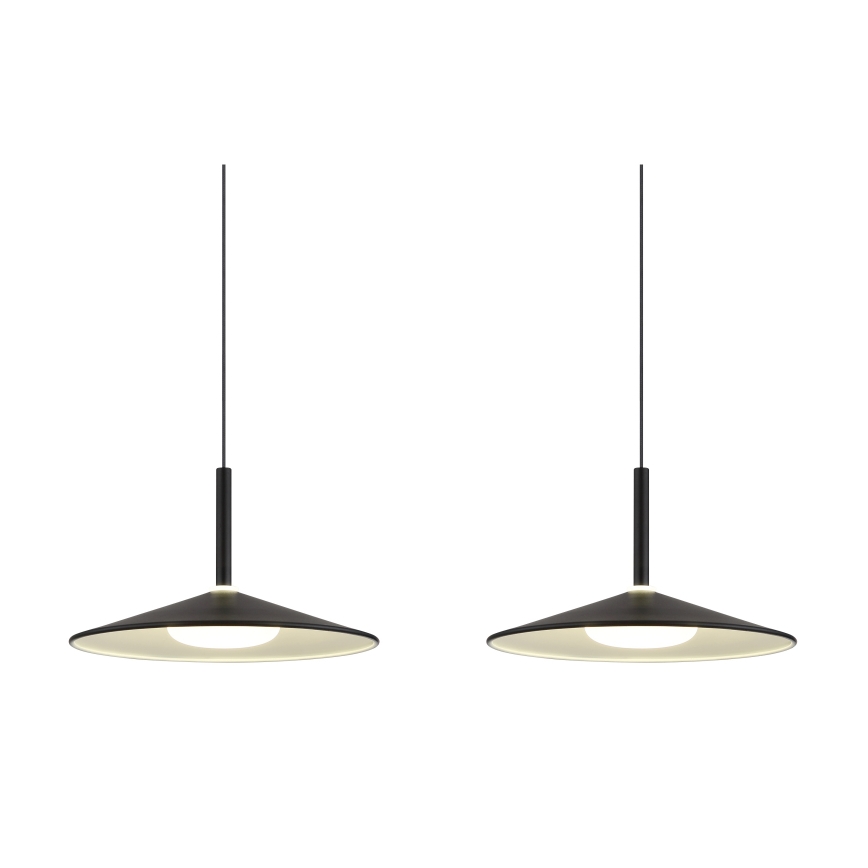 Globo - LED κρεμαστό φωτιστικό με καλώδιο LED/24W/230V 4000K μαύρο