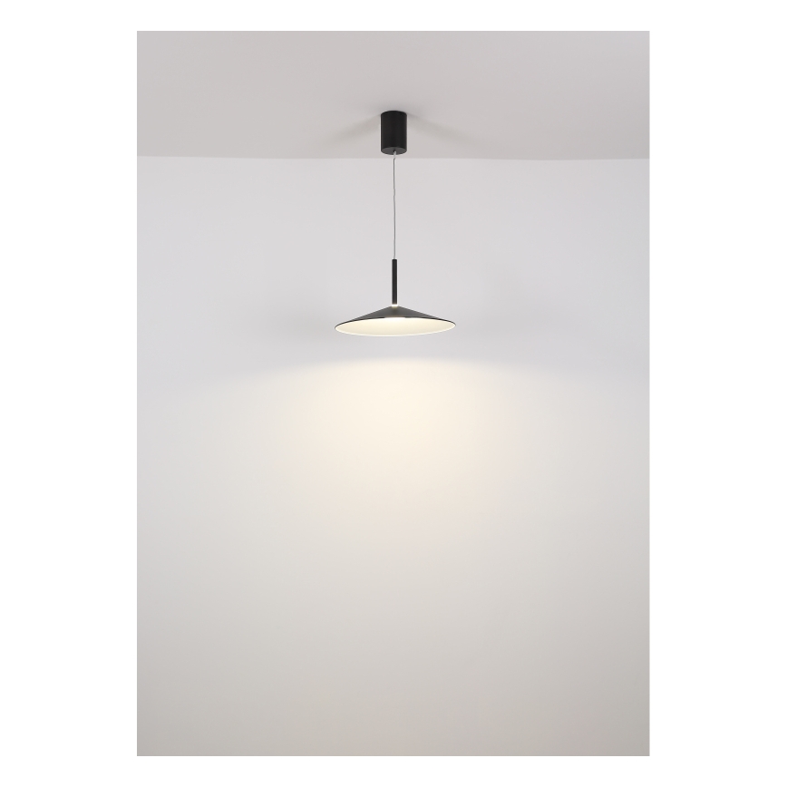 Globo - Κρεμαστό φωτιστικό LED σε καλώδιο LED/18W/230V 4000K μαύρο
