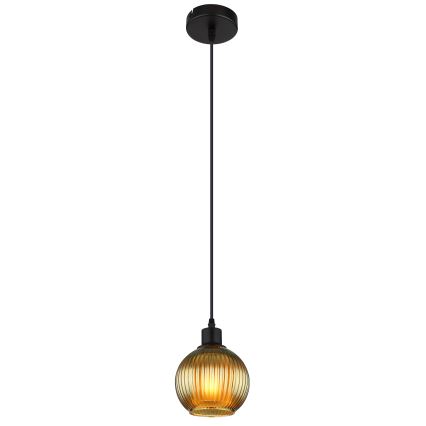 Globo - Κρεμαστό φωτιστικό οροφής 1xE27/25W/230V διάμετρος 15 cm πράσινο