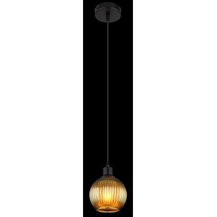 Globo - Κρεμαστό φωτιστικό οροφής 1xE27/25W/230V διάμετρος 15 cm πράσινο