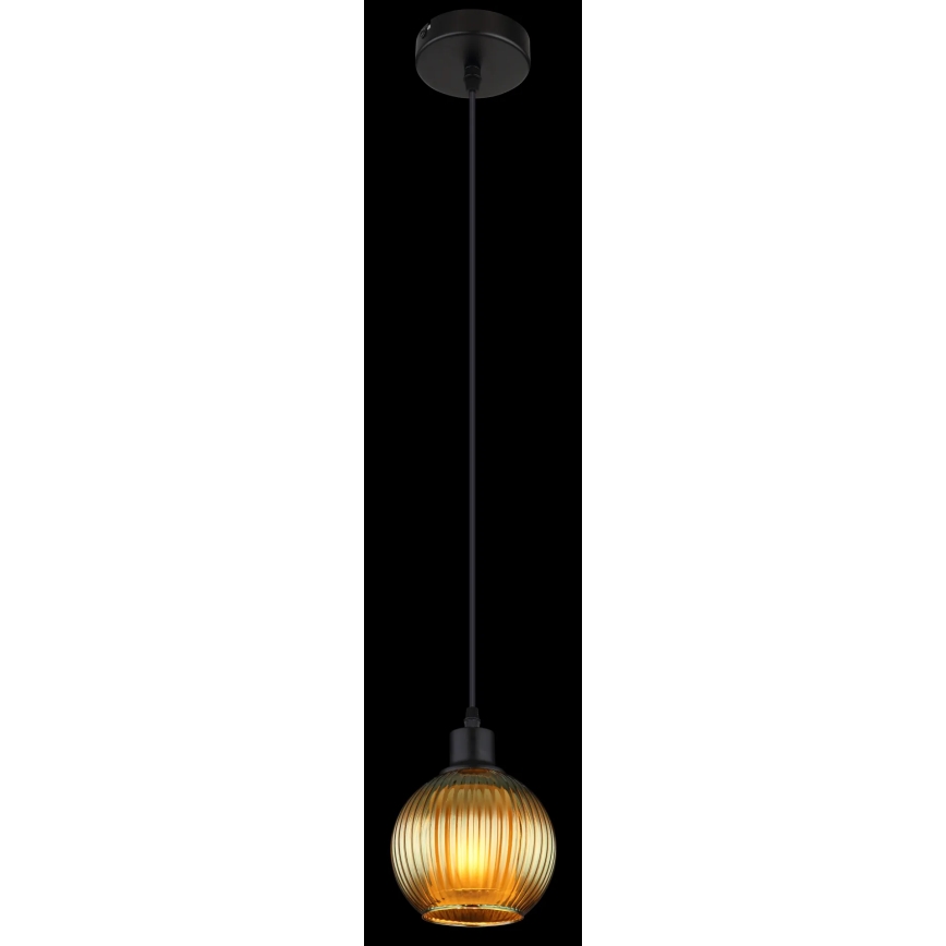 Globo - Κρεμαστό φωτιστικό οροφής 1xE27/25W/230V διάμετρος 15 cm πράσινο