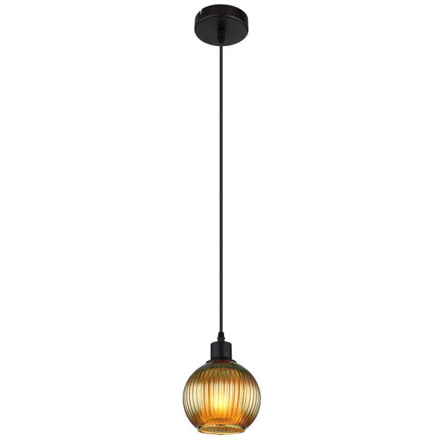 Globo - Κρεμαστό φωτιστικό οροφής 1xE27/25W/230V διάμετρος 15 cm πράσινο