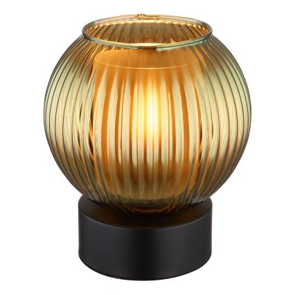 Globo - Eπιτραπέζιο φωτιστικό 1xE27/25W/230V διάμετρος 15 cm πράσινο