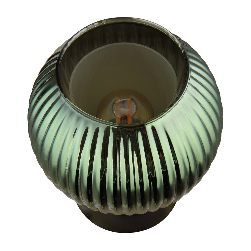 Globo - Eπιτραπέζιο φωτιστικό 1xE27/25W/230V διάμετρος 15 cm πράσινο