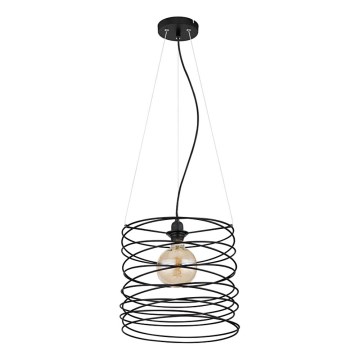 Globo 15640H - Κρεμαστό φωτιστικό με καλώδιο TILLY 1xE27/60W/230V μαύρο