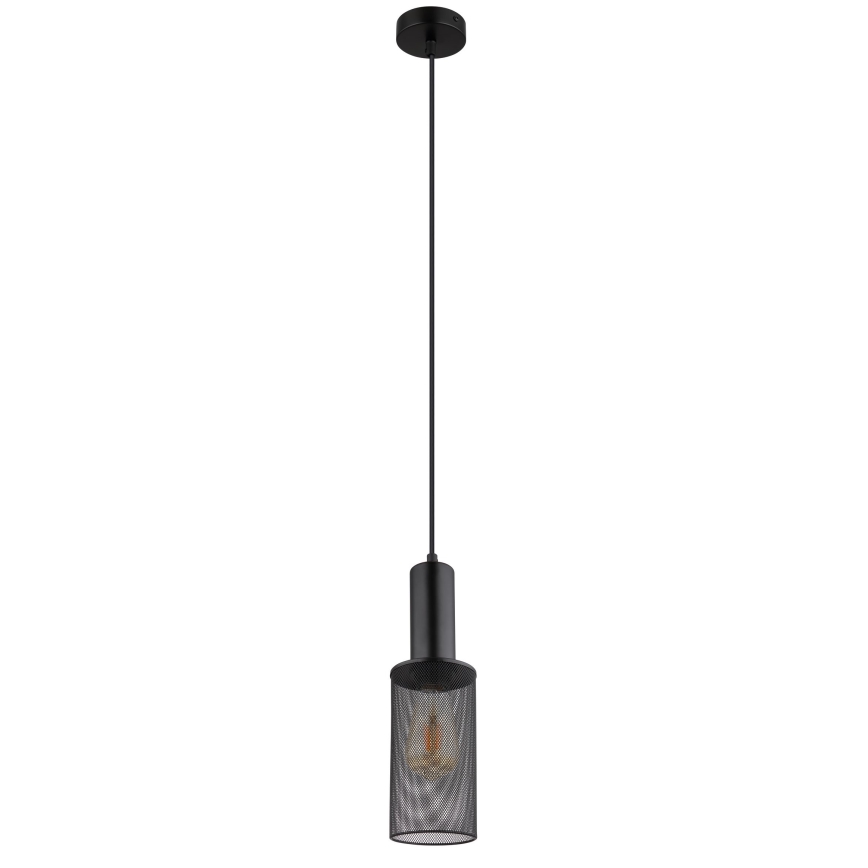 Globo - Κρεμαστό φωτιστικό οροφής 1xE27/60W/230V μαύρο