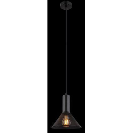 Globo - Κρεμαστό φωτιστικό οροφής 1xE27/60W/230V μαύρο