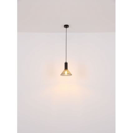 Globo - Κρεμαστό φωτιστικό οροφής 1xE27/60W/230V μαύρο