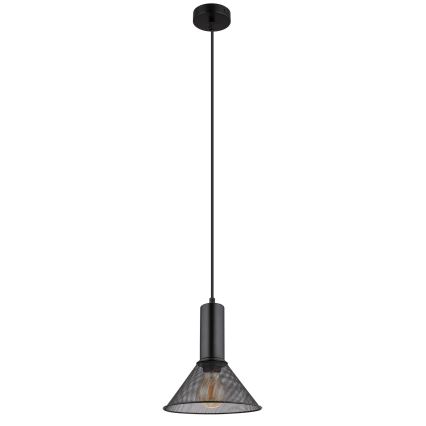 Globo - Κρεμαστό φωτιστικό οροφής 1xE27/60W/230V μαύρο