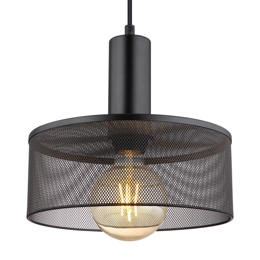 Globo -Κρεμαστό φωτιστικό οροφής 1xE27/60W/230V μαύρο