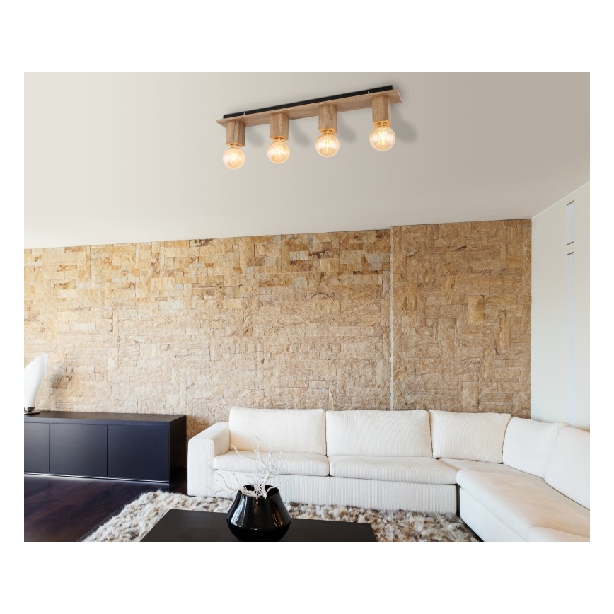 Globo 15655-4D - Φωτιστικό οροφής ERNA 4xE27/60W/230V