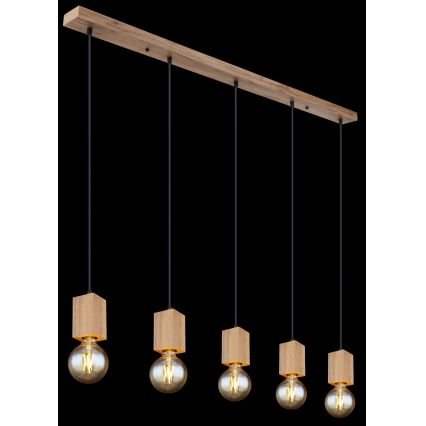Globo 15655-5H - Κρεμαστό φωτιστικό οροφής ERNA 5xE27/60W/230V