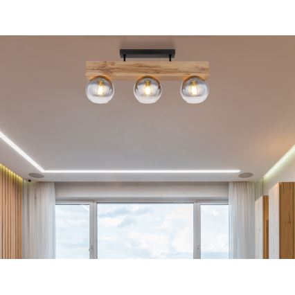 Globo - Οροφιαίο φωτιστικό 3xE27/40W/230V