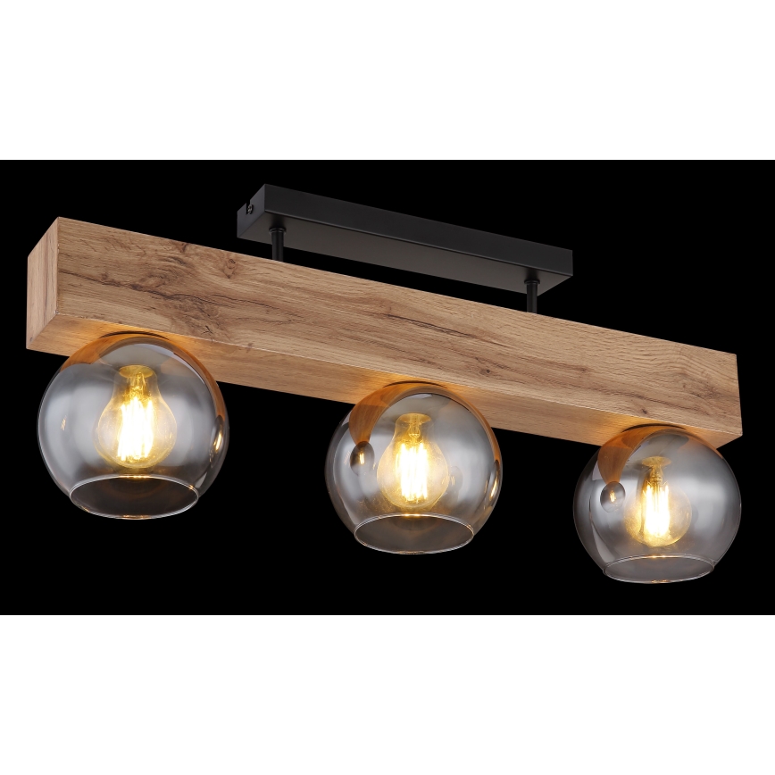 Globo - Πλαφονιέρα οροφής 3xE27/40W/230V